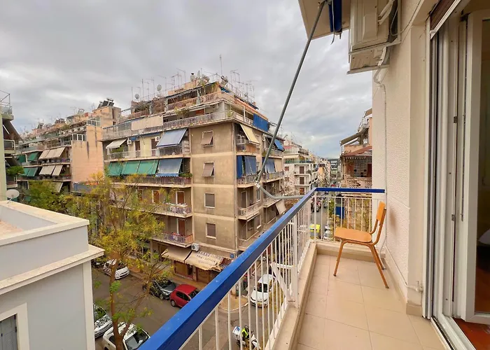 Wsd Athens Luxury Cozy 3Bd Apartment With City View Balcony